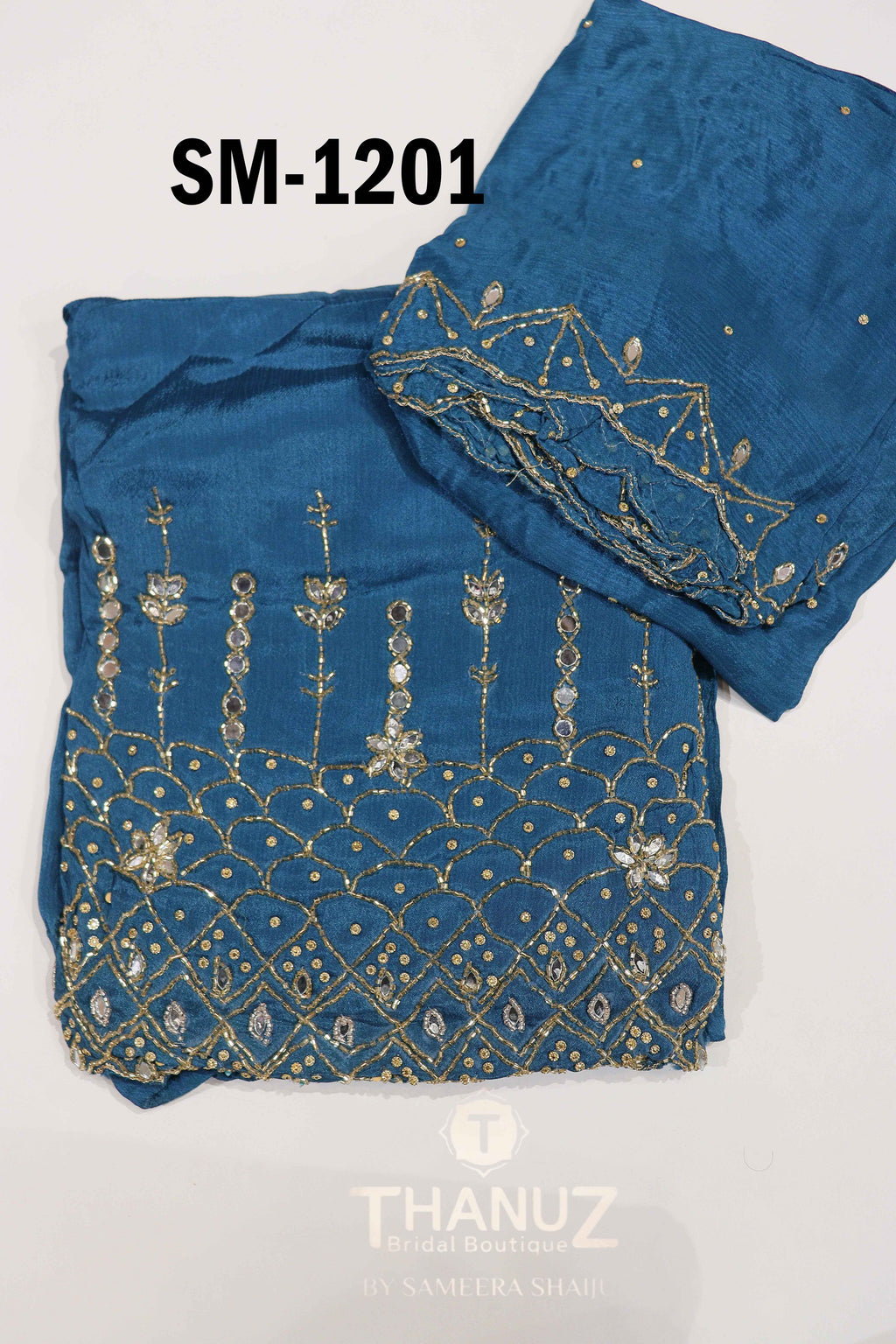 SM‑1201 – Chinnon Salwar Material