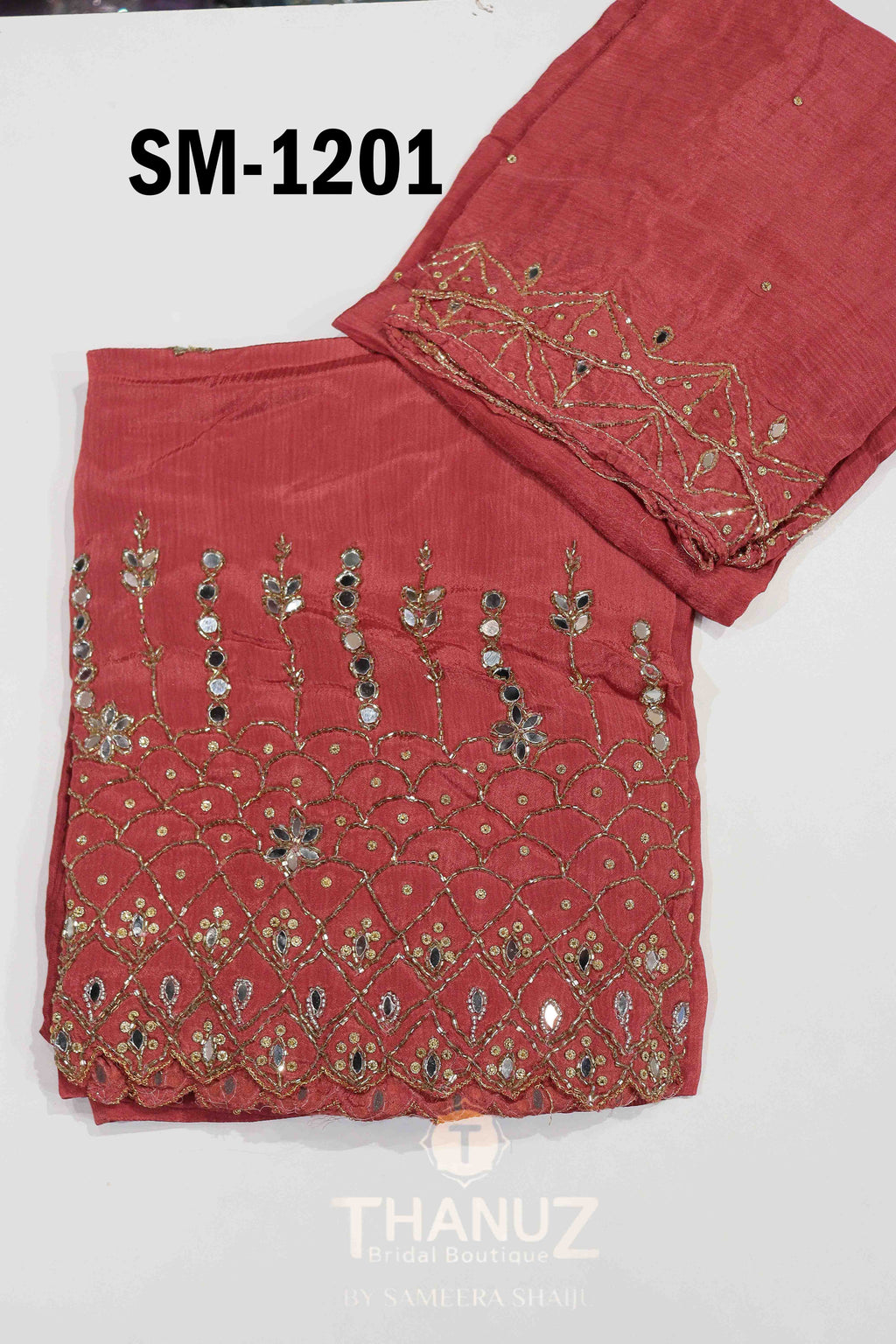 SM‑1201 – Chinnon Salwar Material