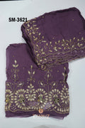 CODE: SM‑3621 – Viscose Organza Salwar Material