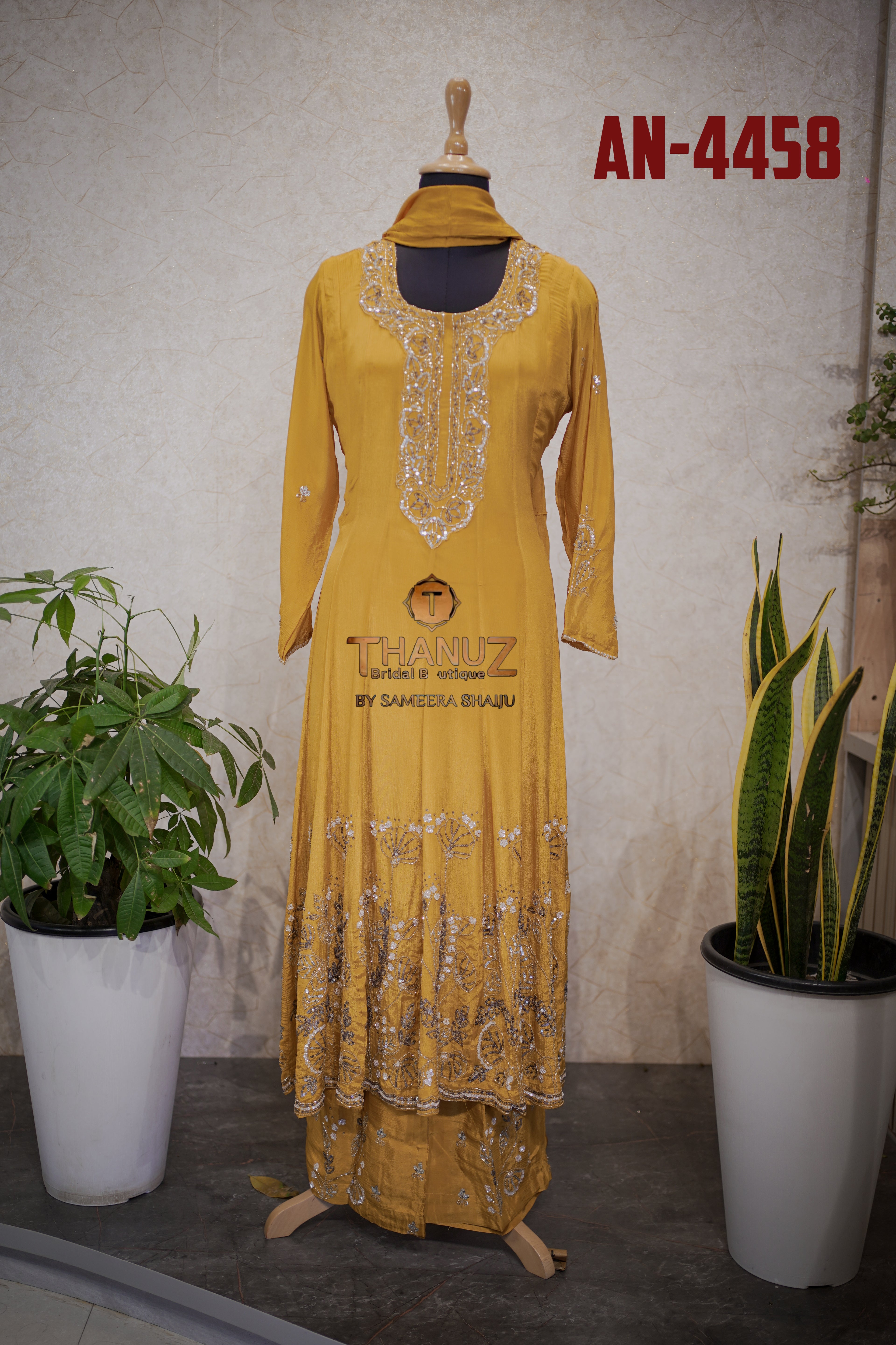 Exquisite Chinon Anarkali Suit Collection Product Code: 4458