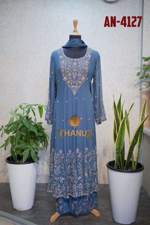 Chinnon  Anarkali dress sets Code AN-4127