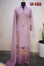Beautiful Chinon Sharara Suit (Code: SH-4366)