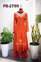 PB‑2799 – Chinnon Anarkali Set - PRE-BOOKING