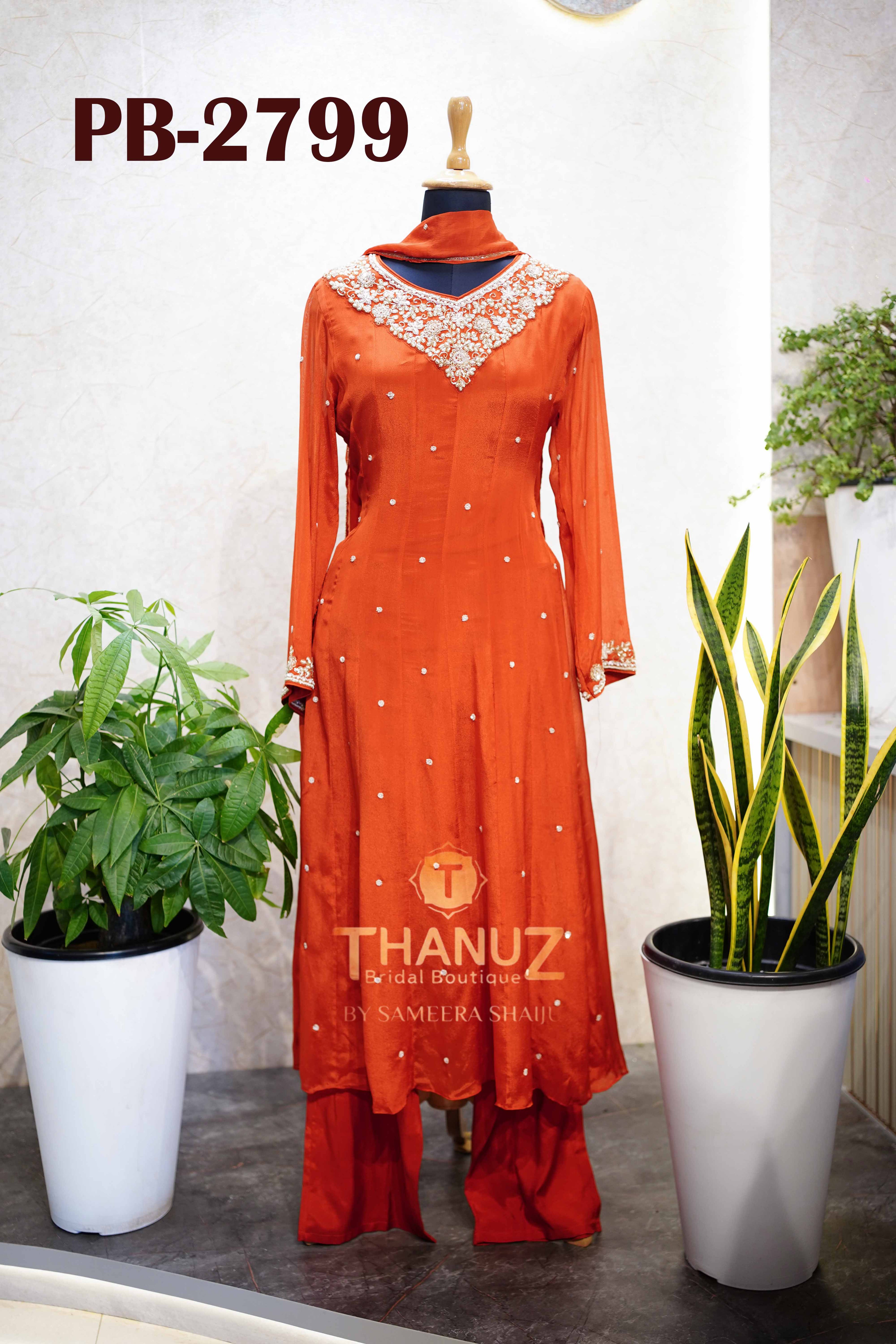 PB‑2799 – Chinnon Anarkali Set - PRE-BOOKING