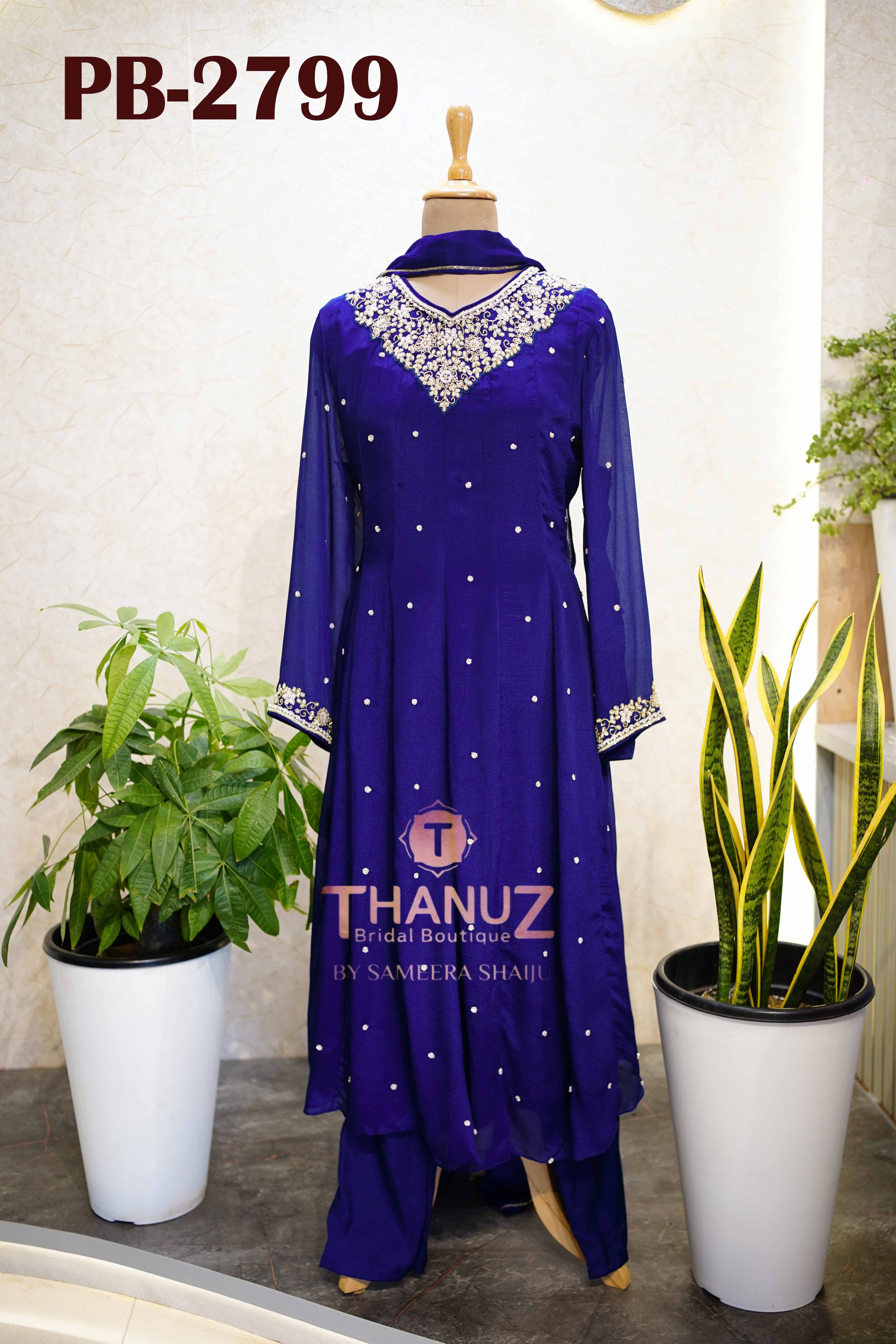 PB‑2799 – Chinnon Anarkali Set - PRE-BOOKING