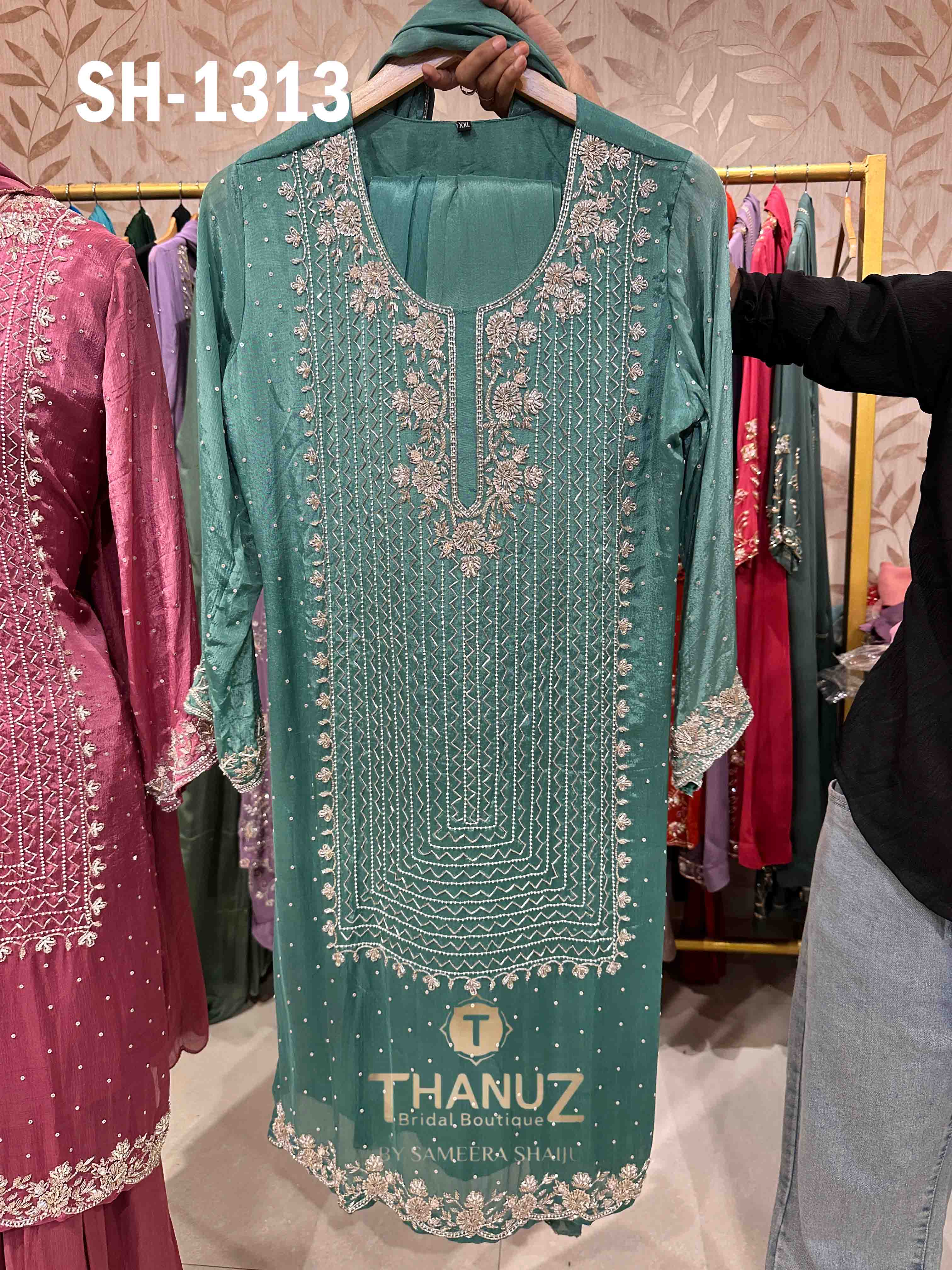 SH‑1313 – Chinnon Sharara Set