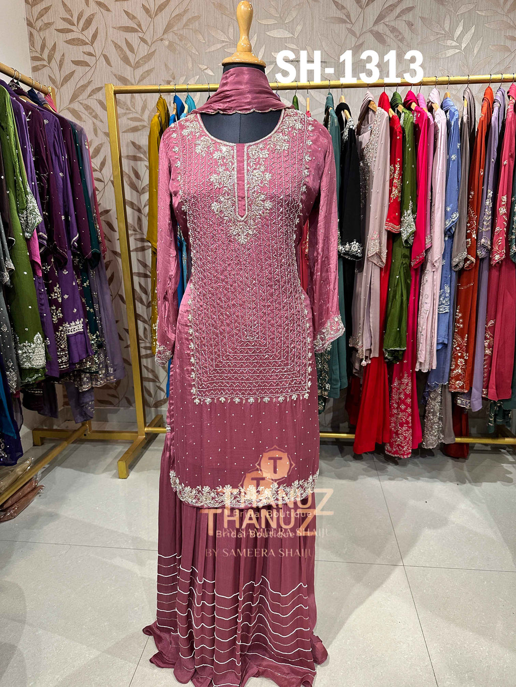 SH‑1313 – Chinnon Sharara Set