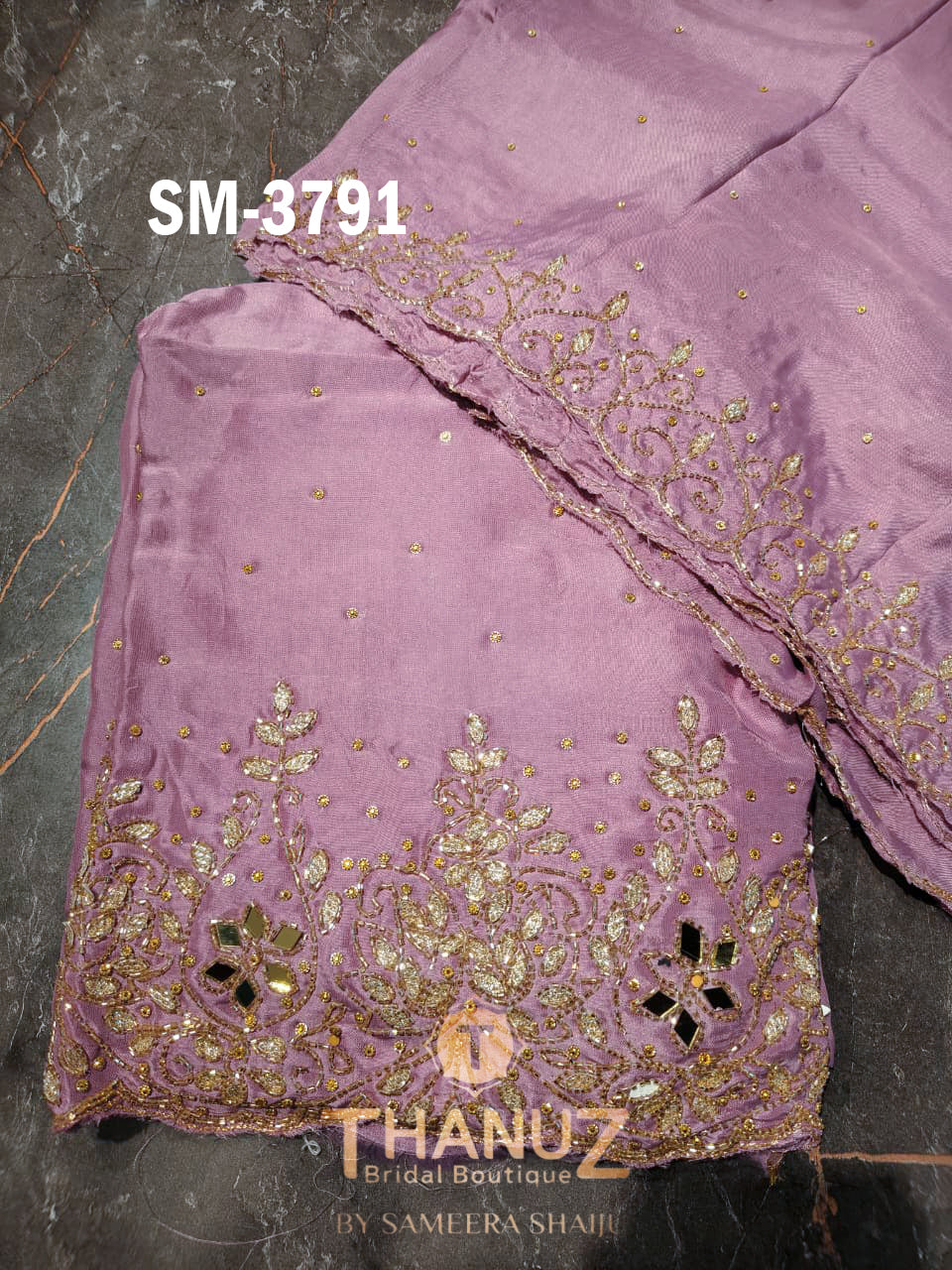 SM‑3791 – Chinnon Salwar Material