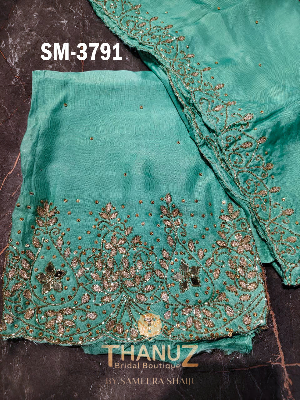 SM‑3791 – Chinnon Salwar Material