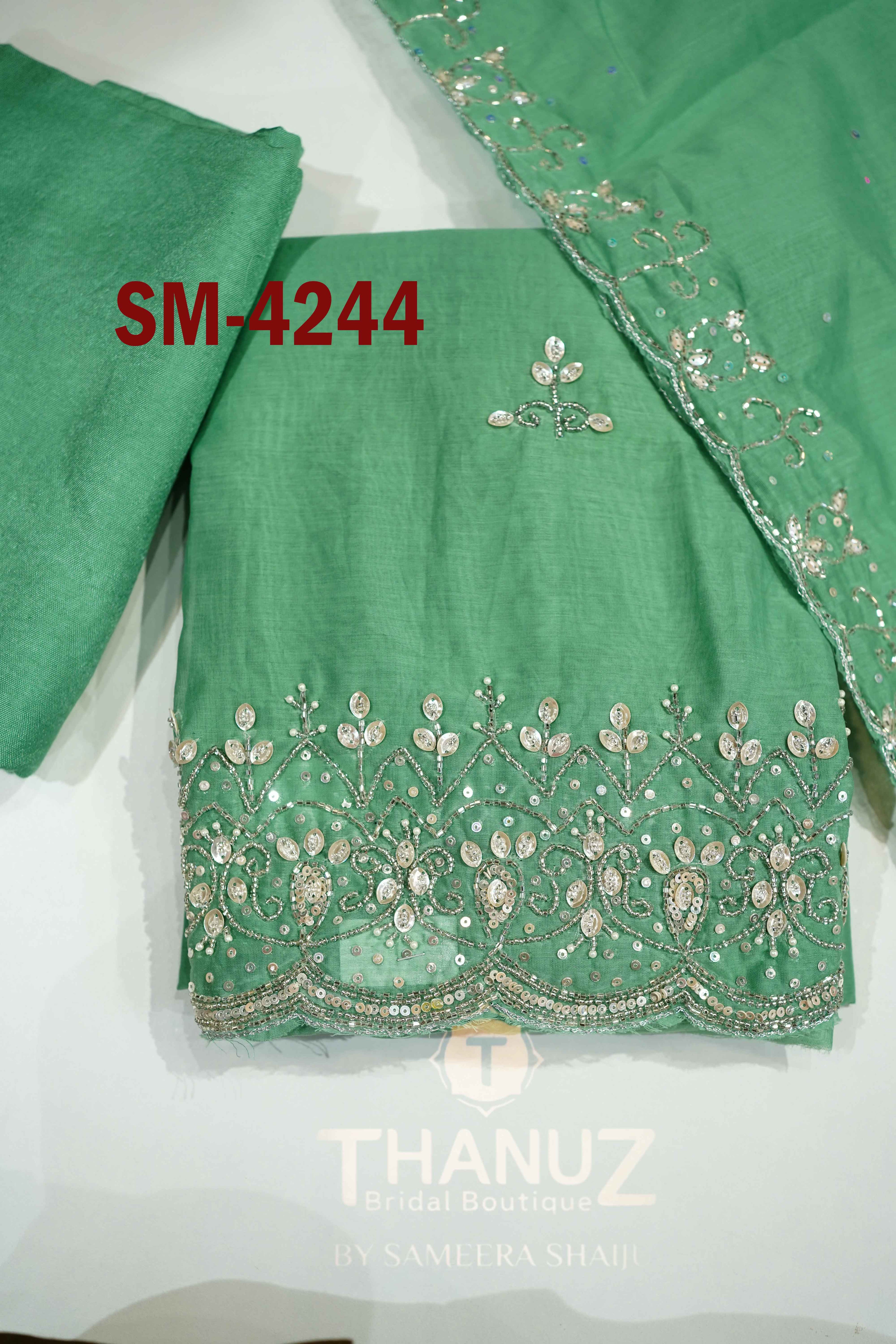 SM‑4244 Unstitched Salwar Material