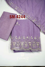SM‑4244 Unstitched Salwar Material