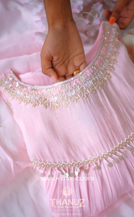Grace stitched in Mal Chanderi.