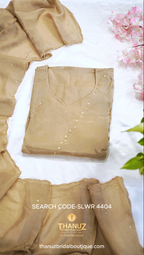 Elegant Semi-Formal Salwar Suit Set Search Code 4404