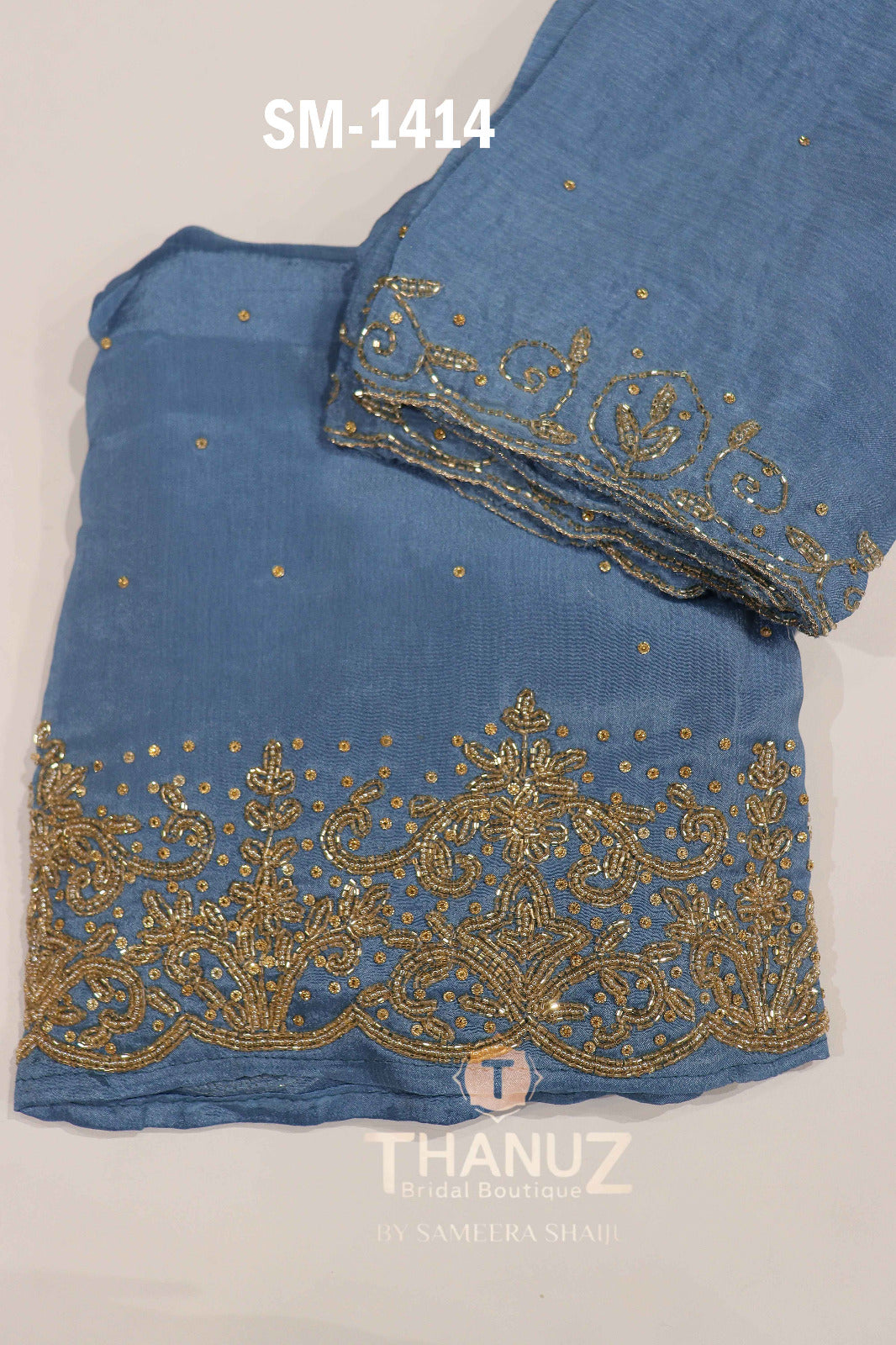 SM-1414 Exquisite Chinnon Sakwar Material