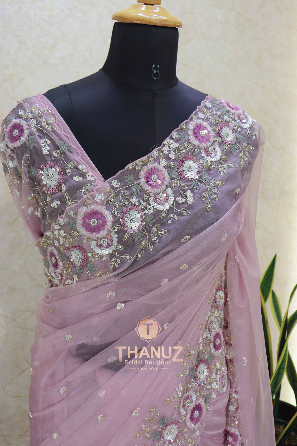 Exquisite Soft Organza Designer Saree
