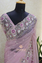 Exquisite Soft Organza Designer Saree