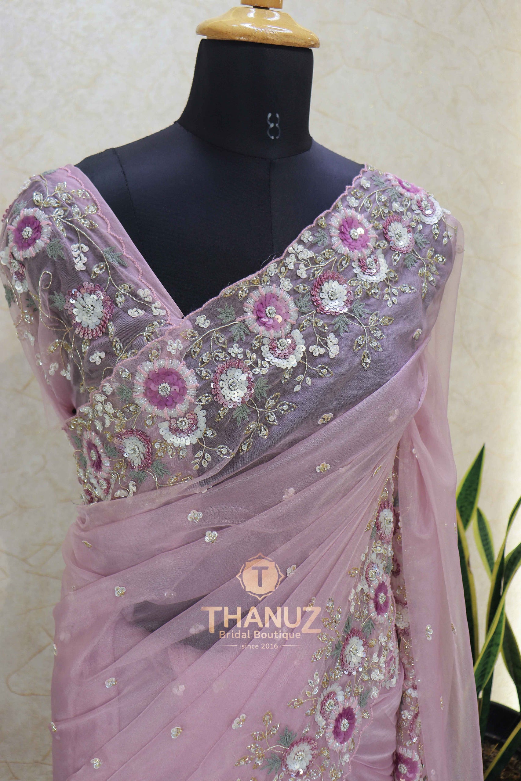 Exquisite Soft Organza Designer Saree