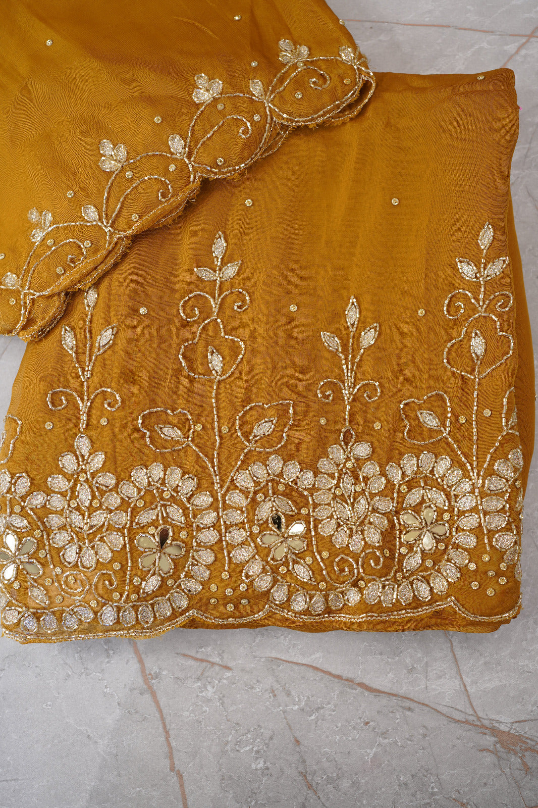 Georgette Unstitched Suit Set with Dupatta code 3621