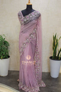 Exquisite Soft Organza Designer Saree