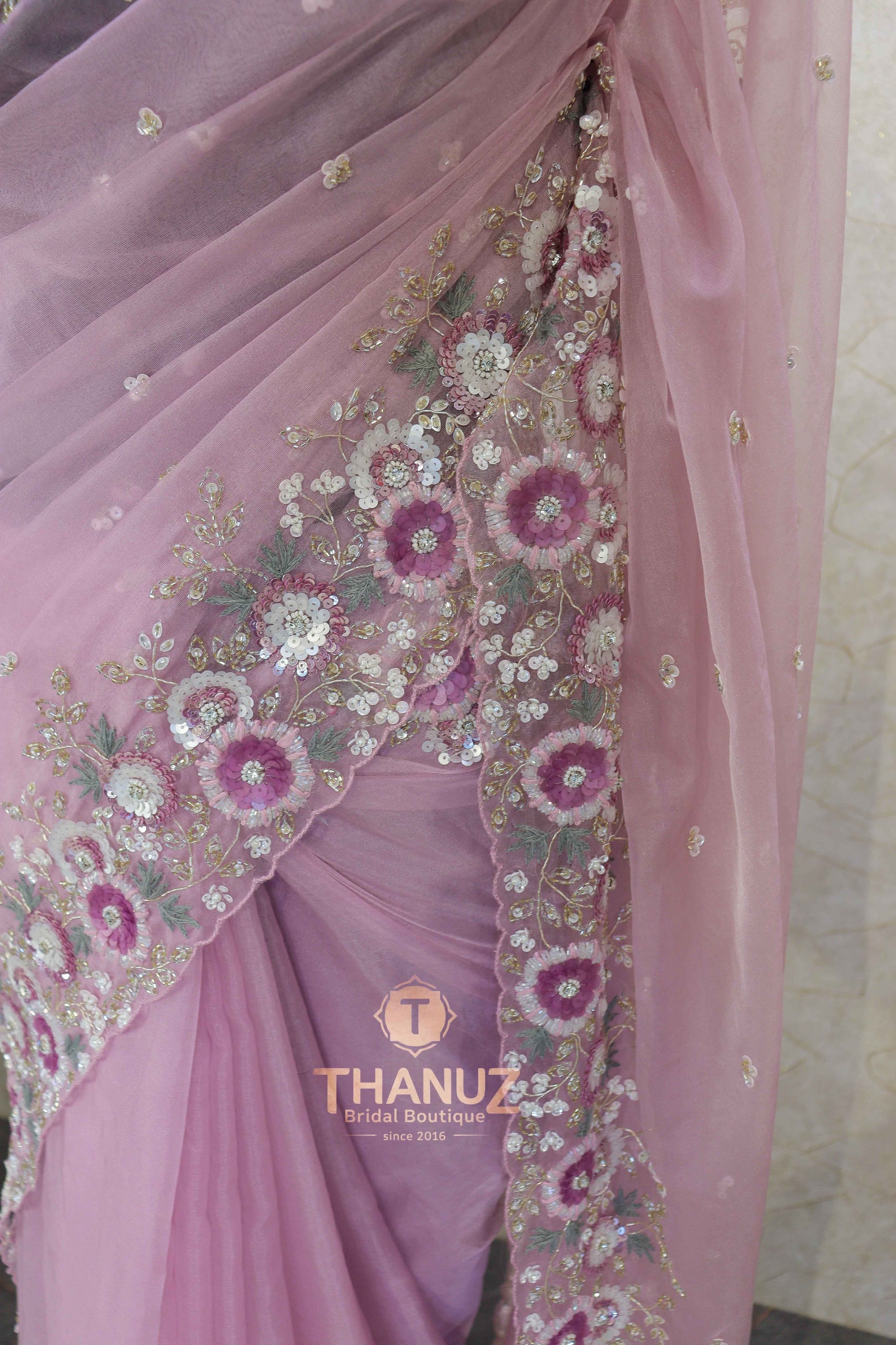 Exquisite Soft Organza Designer Saree