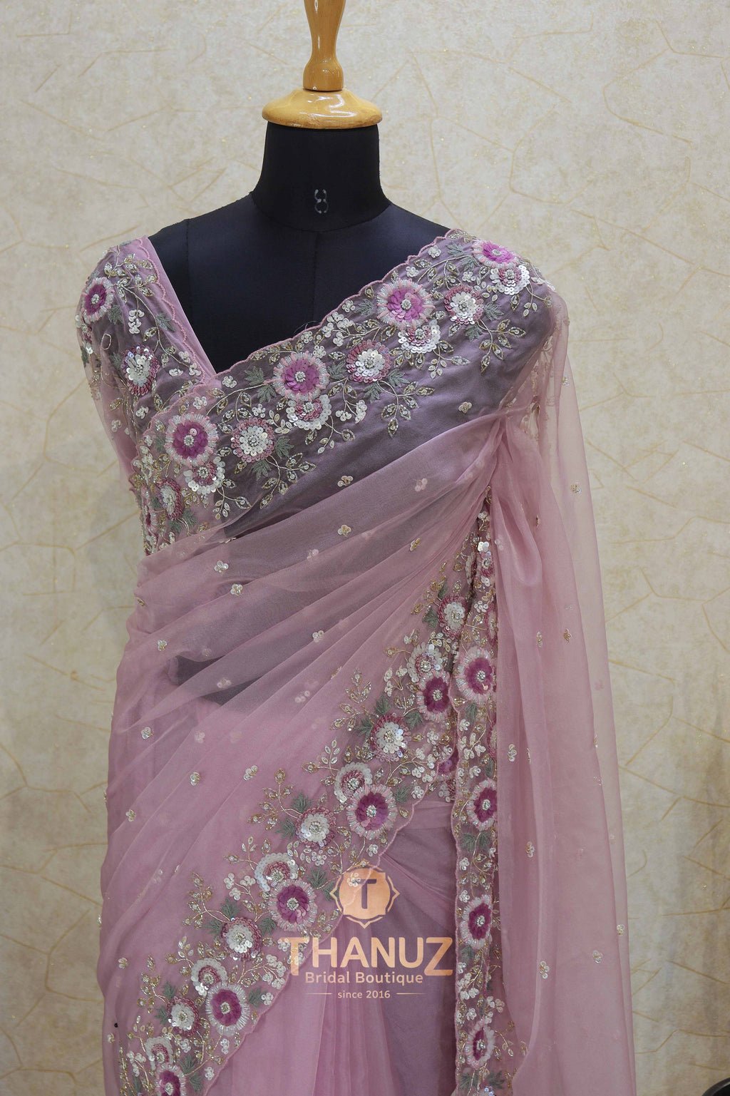 Exquisite Soft Organza Designer Saree
