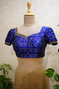 Bridal Blouse with Sweetheart Sweet-Asymmetric Neckline