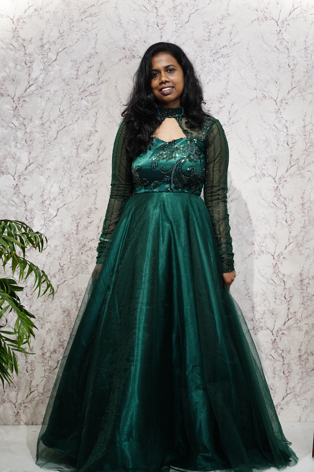 The Emerald Enchantment Gown