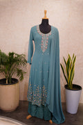 Georgette Anarkali Salwar Suit Set code 4492