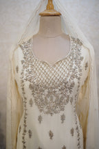 Elegant Embroidered Sharara Suit Set-C 2051