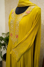 Georgette Anarkali Gown Set (Code: GN-0276)